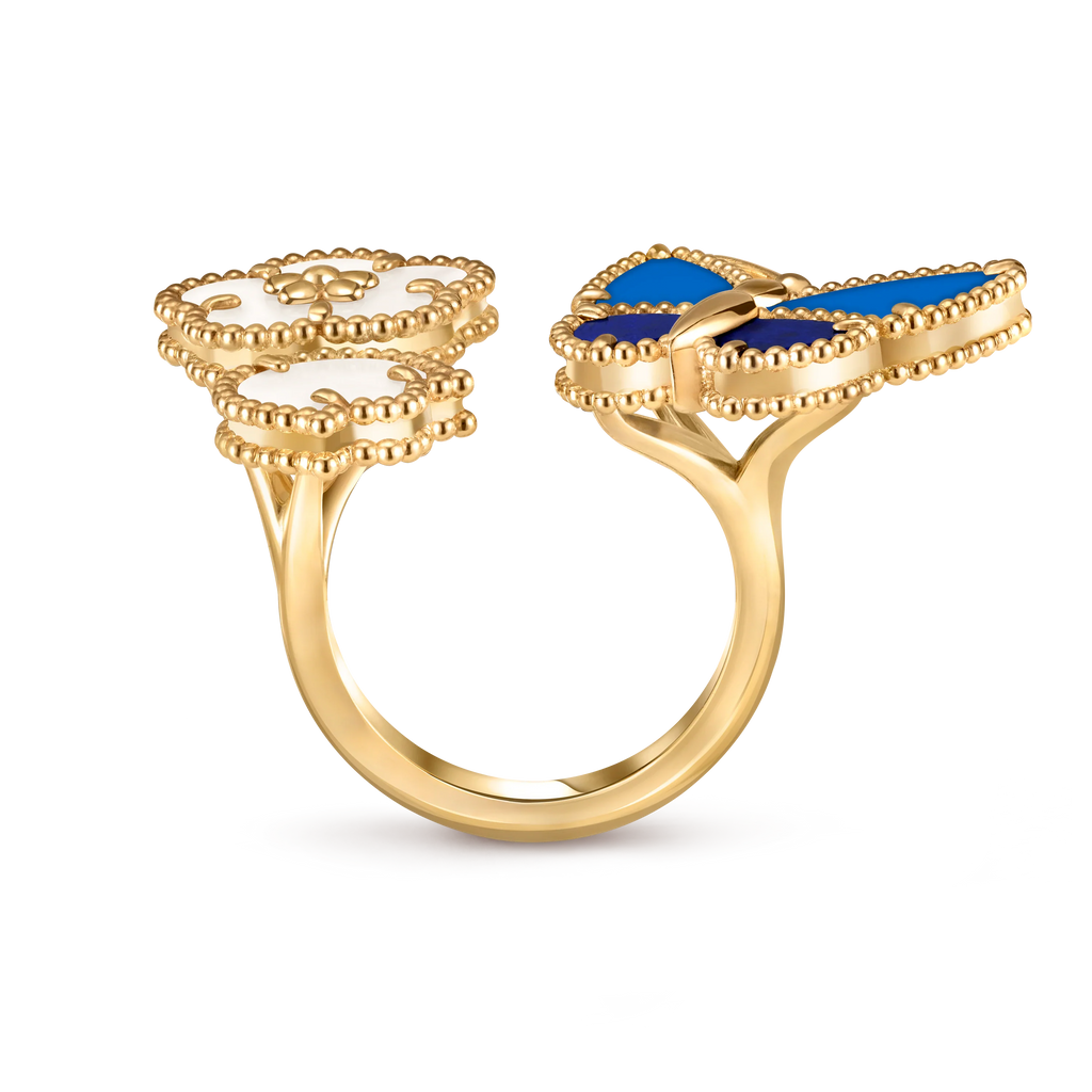 [Glow]2026 NEW MODEL SPRING LUCKY 3 MOTIF GOLD RING