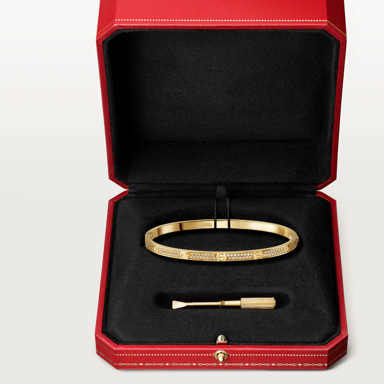 GlowLOVE BRACELET 3.65MM DIAMOND-PAVED