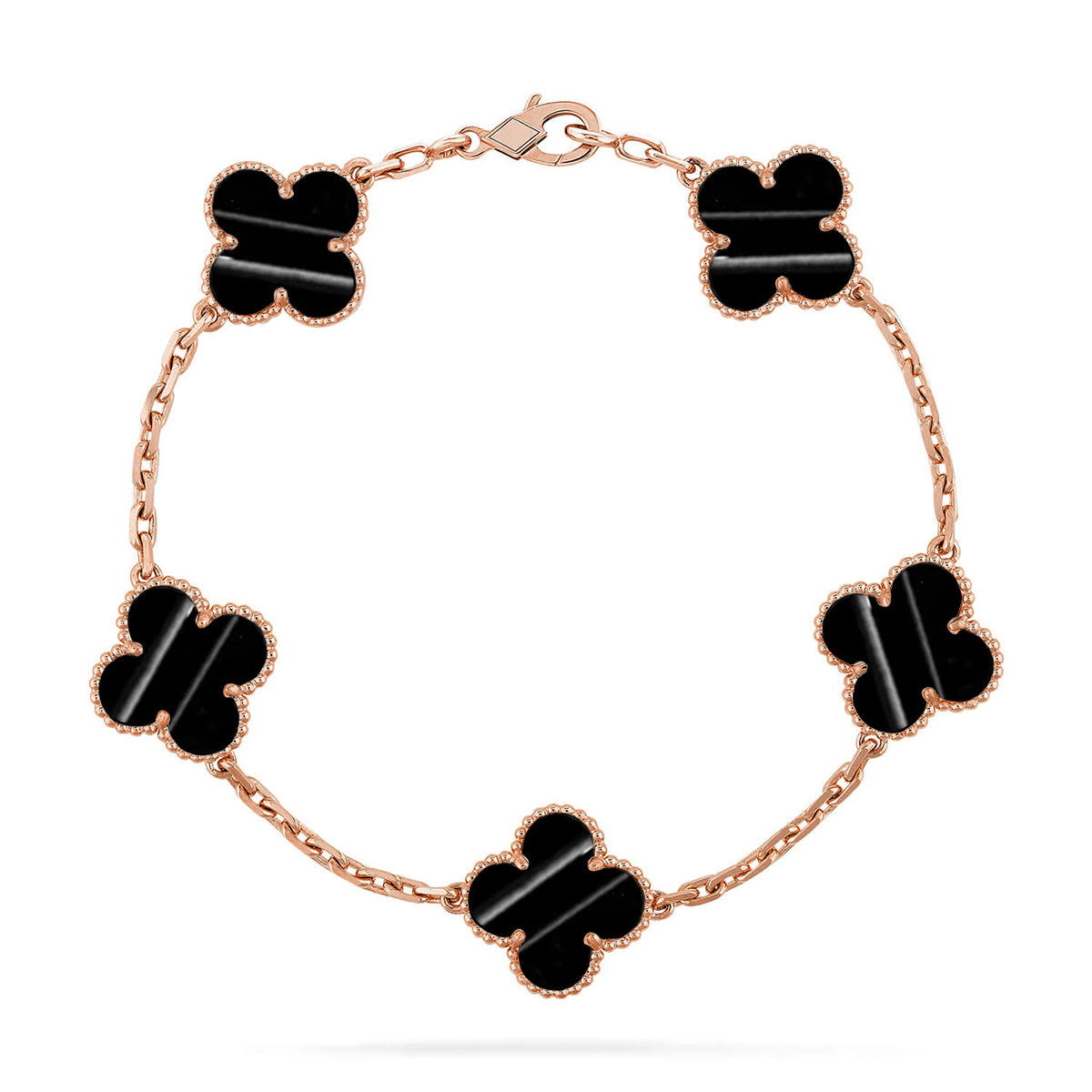 [Glow Jewelry] CLOVER 5 MOTIF PULSAR STONE BRACELET COLLECTION