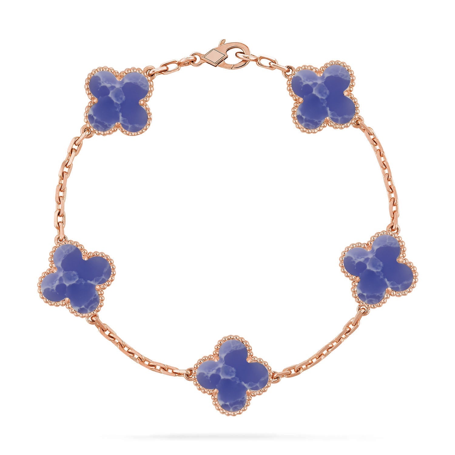 [Glow]New CLOVER 5 MOTIF BLUE VEINS BRACELET COLLECTION