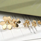 ¡®Glow¡¯CLOVER COMOS GOLD DIAMOND RING