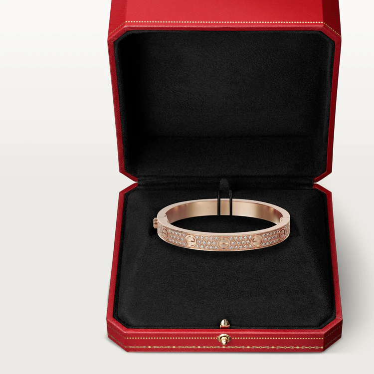 GlowLOVE BRACELET 6.1MM DIAMOND-PAVED