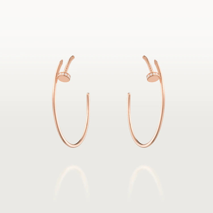 GlowJUSTE EARRINGS DIAMONDS 1.8MM