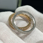 ¡®Glow¡¯PERLEE DIAMOND ROSE GOLD RING