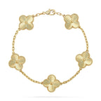 [Glow]New  CLOVER 5 MOTIF LASER BRACELET COLLECTION