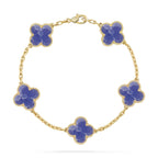 [Glow]New CLOVER 5 MOTIF BLUE VEINS BRACELET COLLECTION