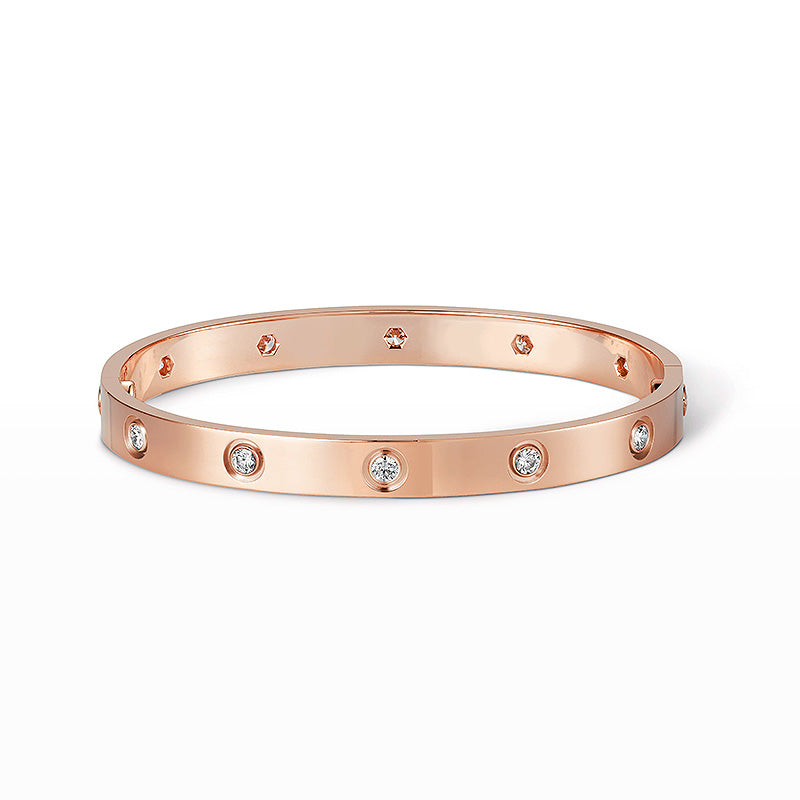 GlowLOVE BRACELET 6.1MM 10 DIAMONDS