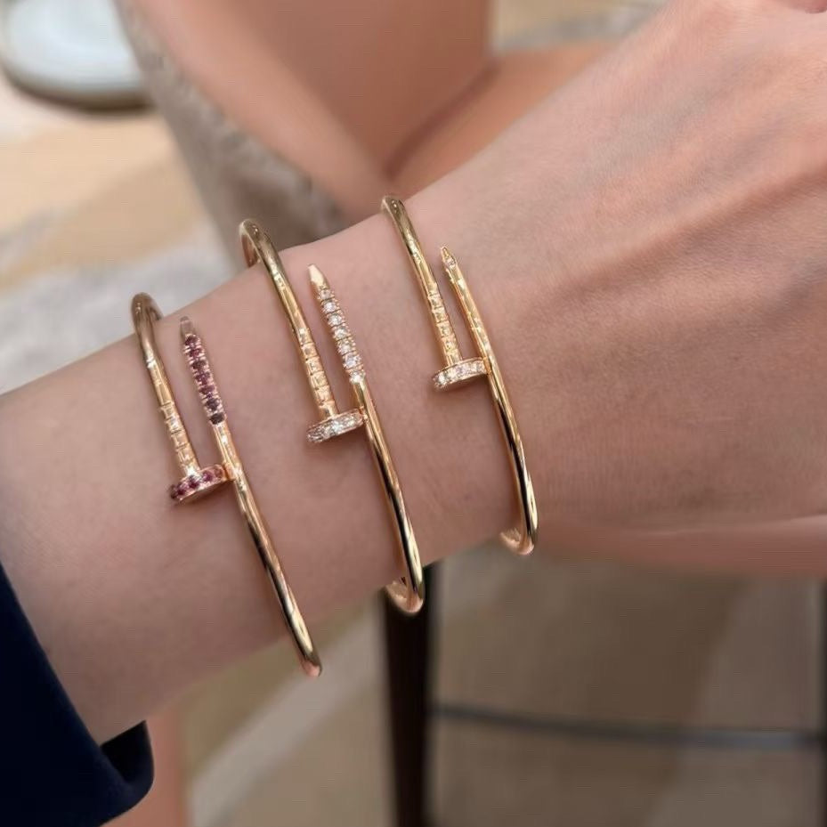 [Glow]JUSTE BRACELET 2.5MM DIAMONDS NEW