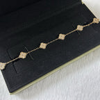[Glow]New CLOVER 6 MOTIF DIAMOND BRACELET