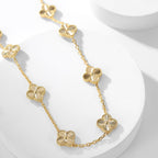 ¡®Glow¡¯CLOVER 10 MOTIFS LASER NECKLACE