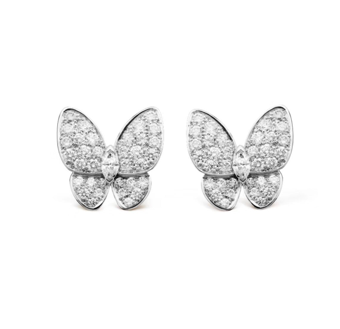¡®Glow¡¯BUTTERFLY ALL DIAMOND EARRINGS