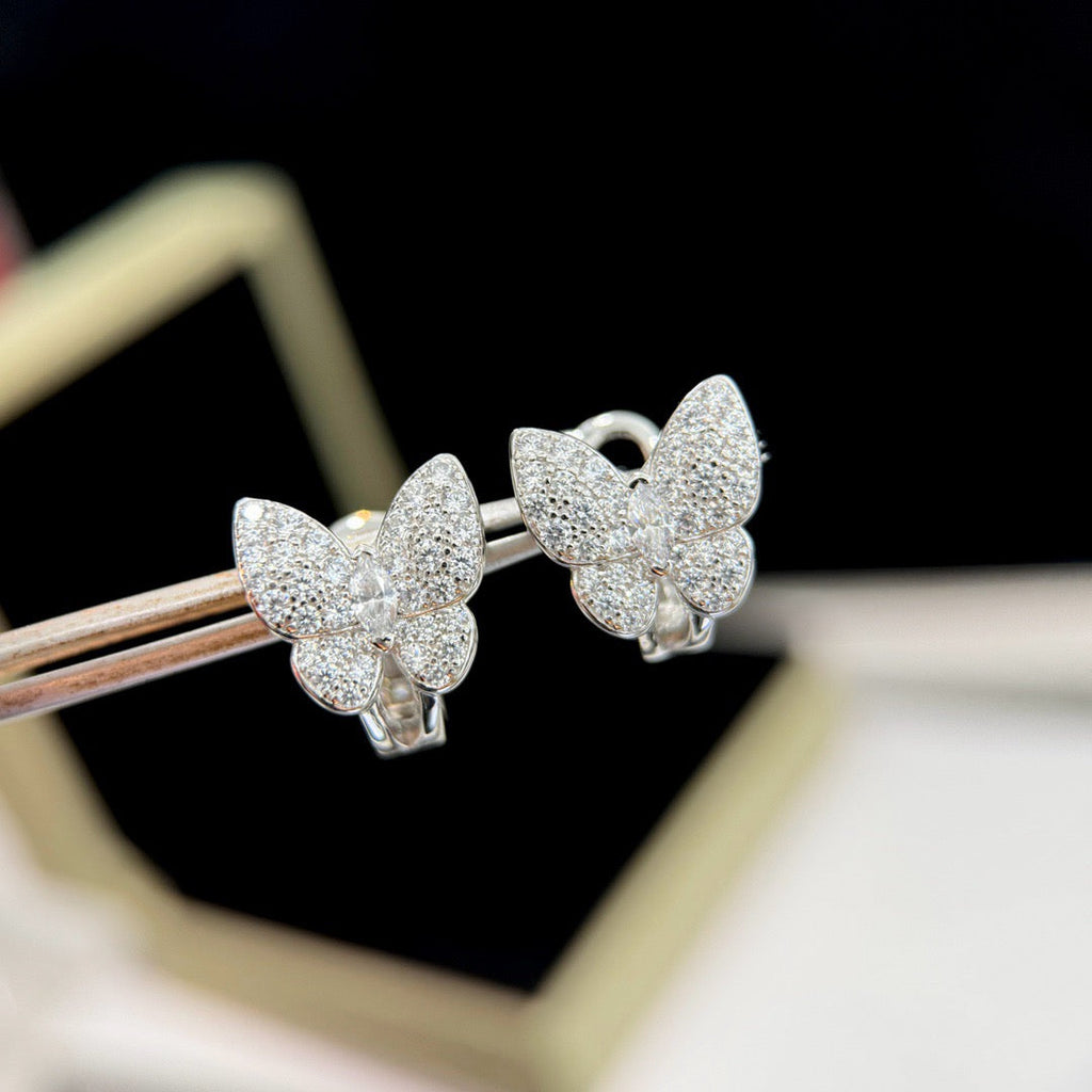 ¡®Glow¡¯BUTTERFLY ALL DIAMOND EARRINGS