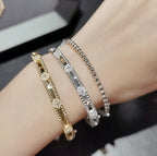 ¡®Glow¡¯CLOVER BRACELET 4MM DIAMONDS