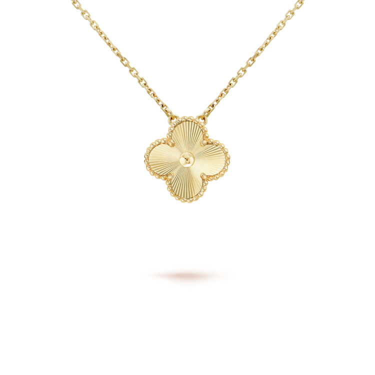 ¡®Glow¡¯CLOVER 15MM LASER NECKLACE
