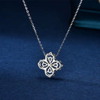 GlowLOOP NECKLACE FULL MOTIF DIAMOND 16MM MULTIPLE COLORS