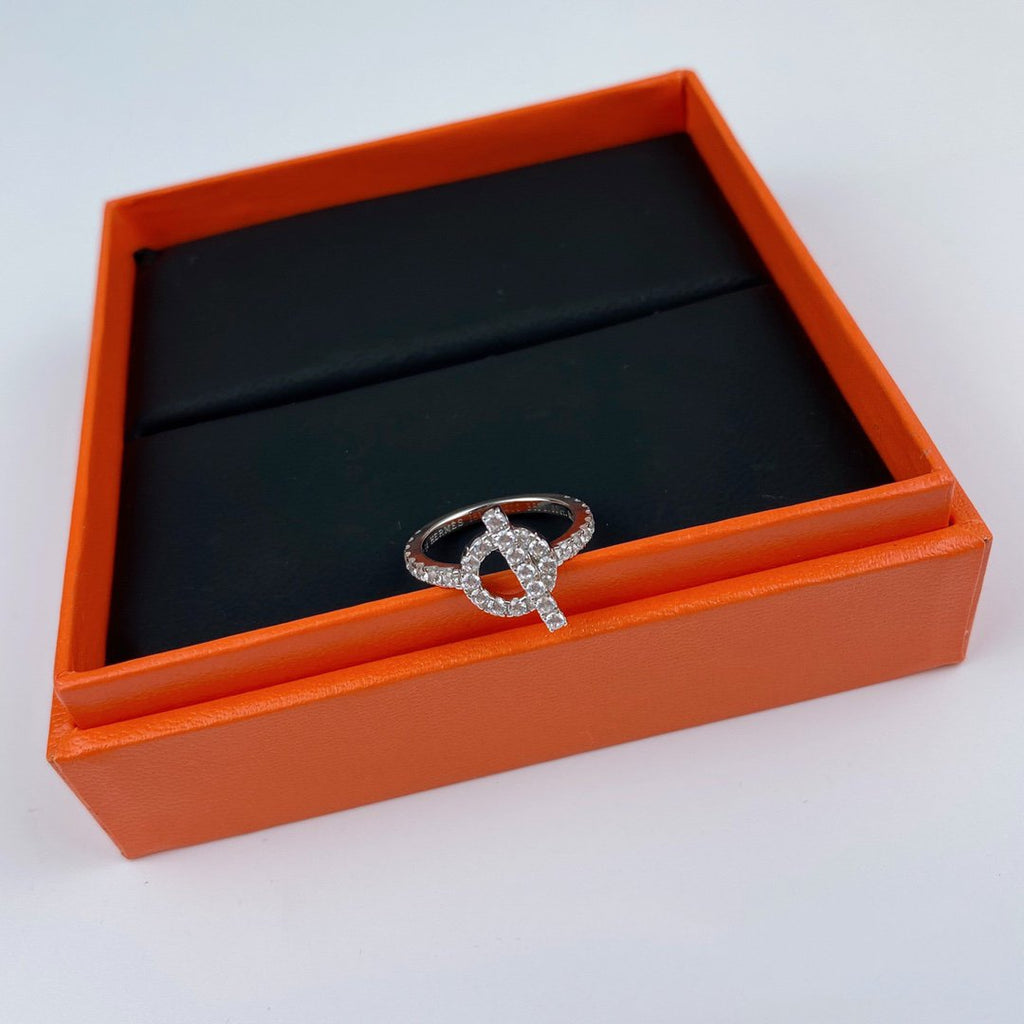 GlowECHAPPEE RING SILVER DIAMOND
