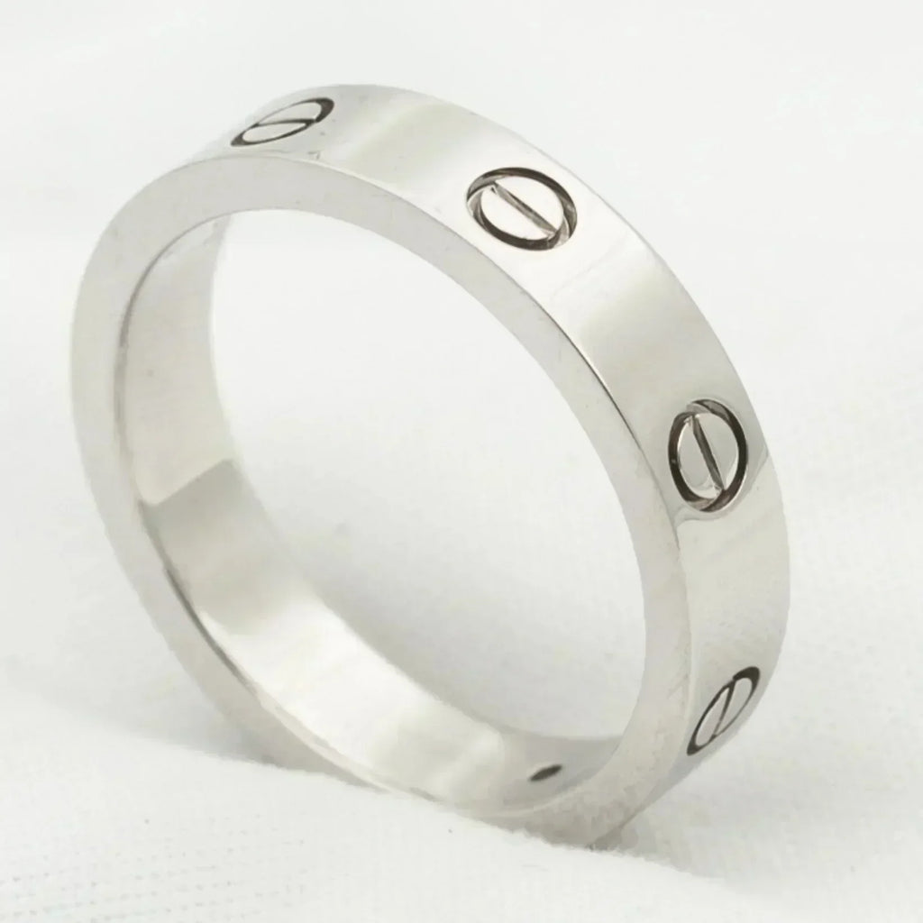 GlowLOVE RING 4MM 1 DIAMOND SILVER