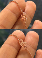 GlowBLOSSOM PENDANT PINK GOLD AND DIAMOND