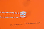 GlowHM NECKLACE H LETTER OVAL SERIES