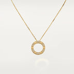 GlowLOVE NECKLACE ADJUSTABLE ROSE GOLD