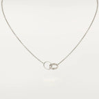 GlowLOVE NECKLACE PINK GOLD AND SILVER