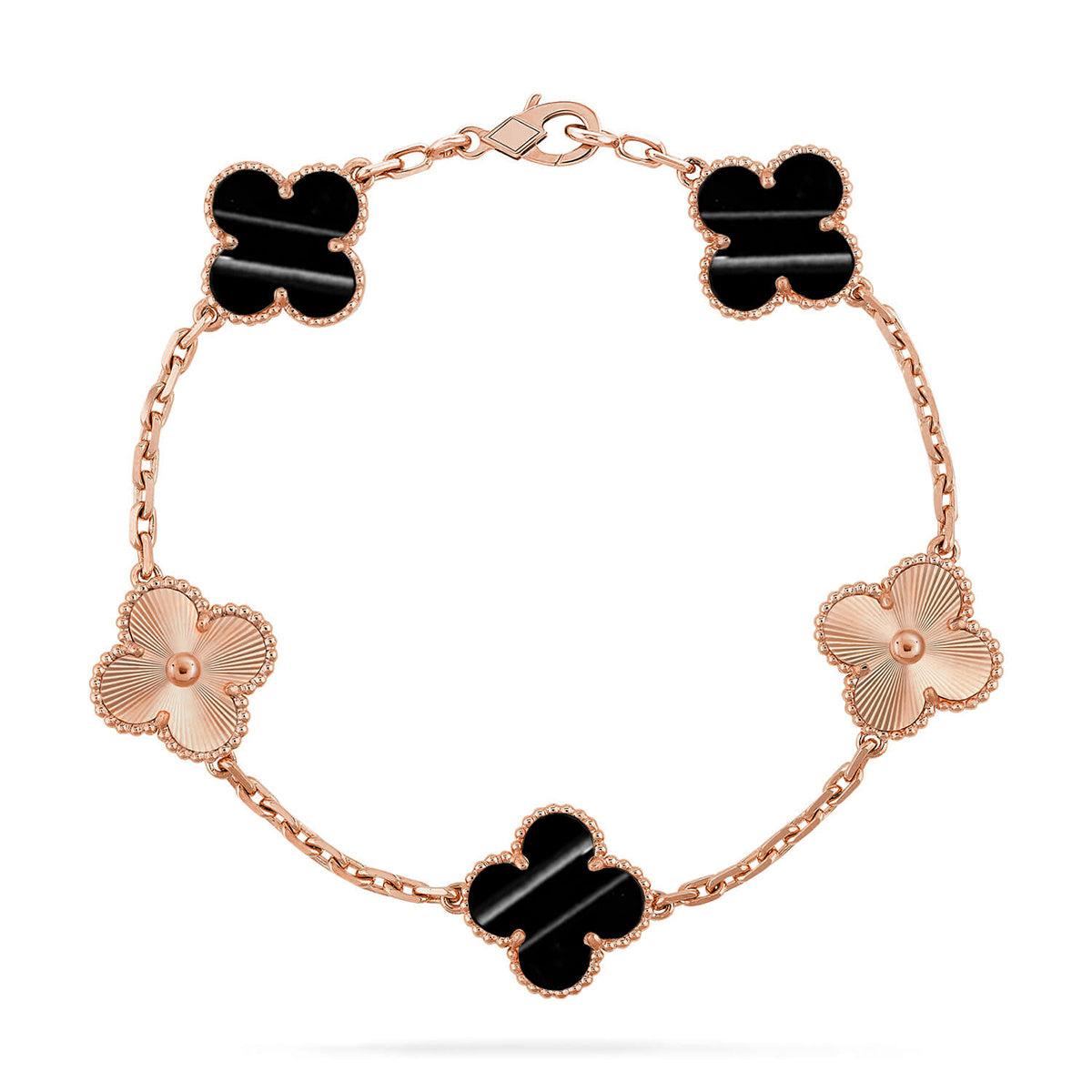 [Glow]New  CLOVER 5 MOTIF PULSAR STONE BRACELET COLLECTION