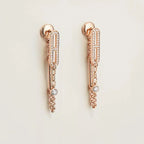GlowCHAINE CHAOS DIAMOND DROP EARRINGS