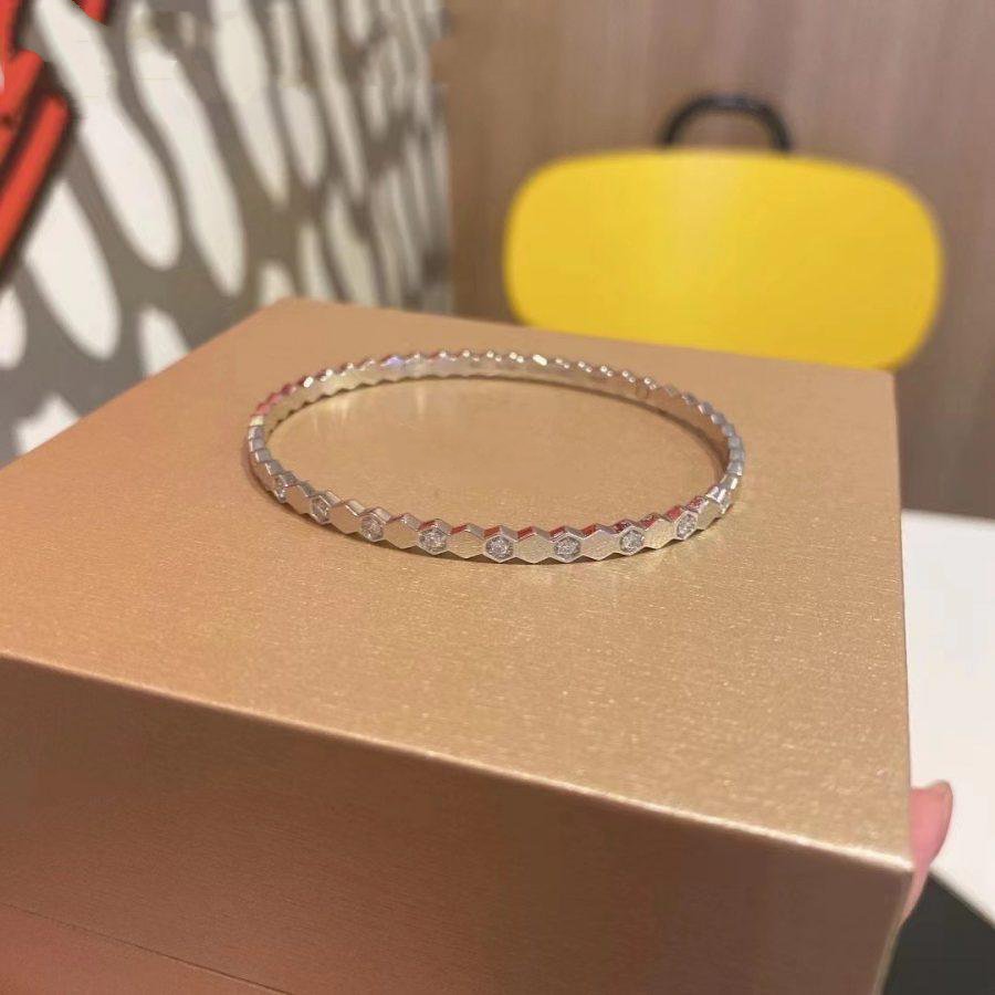 GlowBEE LOVE SILVER DIAMOND BRACELET