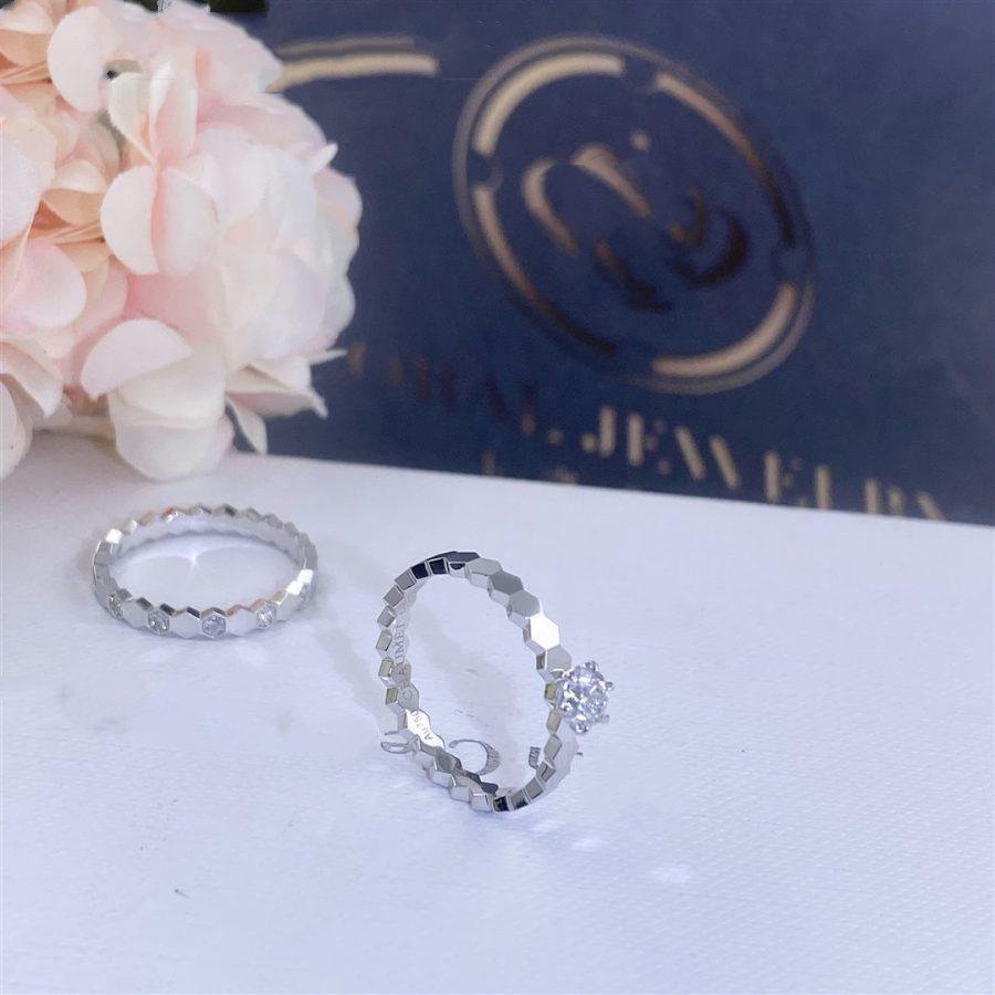 GlowBEE LOVE RING SILVER 1 DIAMOND
