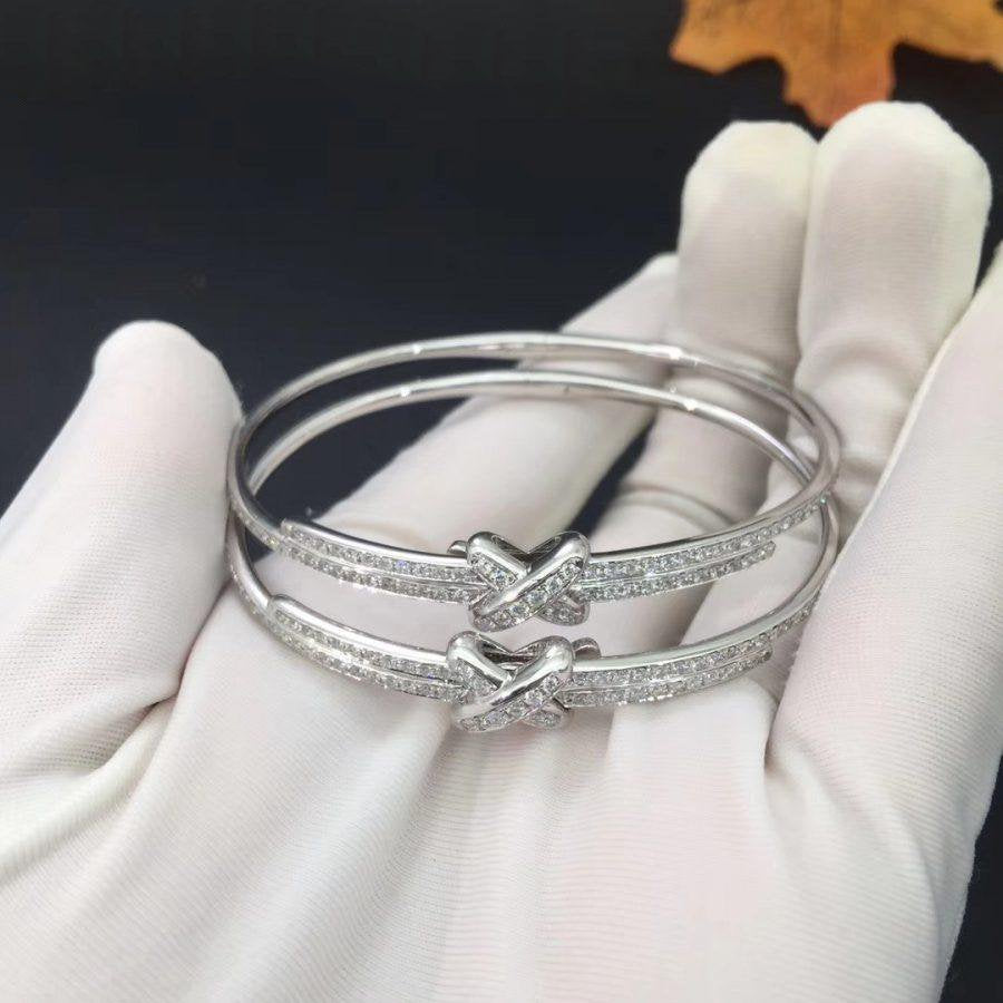 GlowJEUX DE BRACELET DIAMONDS SILVER