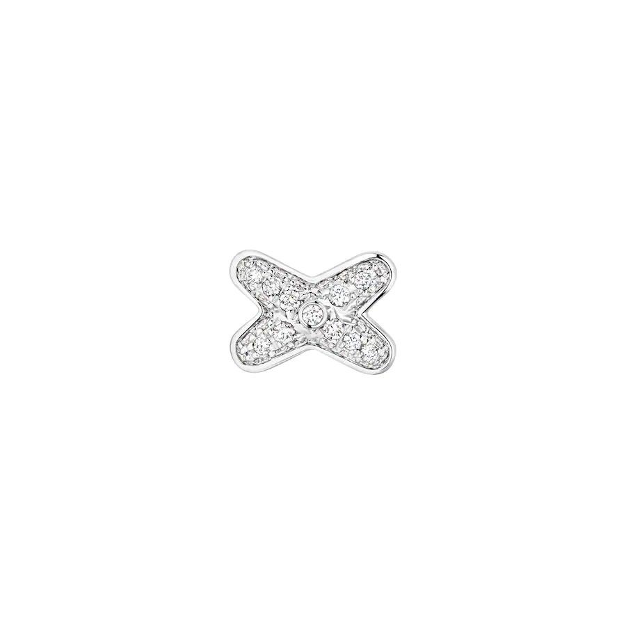 GlowJEUX DE SILVER DIAMOND EARRINGS