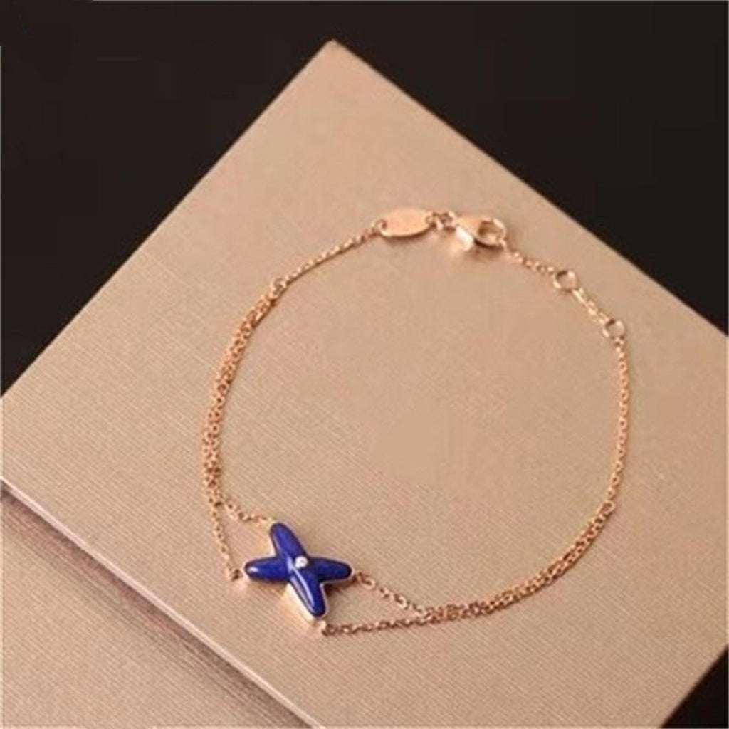 GlowHollow Design Four-Leaf Clover Flower Shape Ring