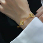 [Glow Jewelry] CLOVER 5 MOTIF LASER BRACELET COLLECTION