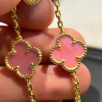 [Glow Jewelry] CLOVER 5 MOTIFS  PINK MOP BRACELET COLLECTION