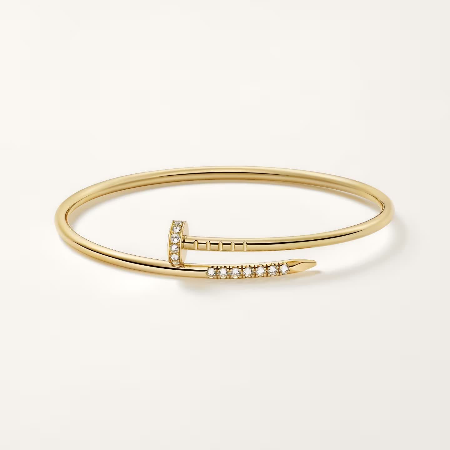 [Glow]JUSTE BRACELET 2.5MM DIAMONDS NEW