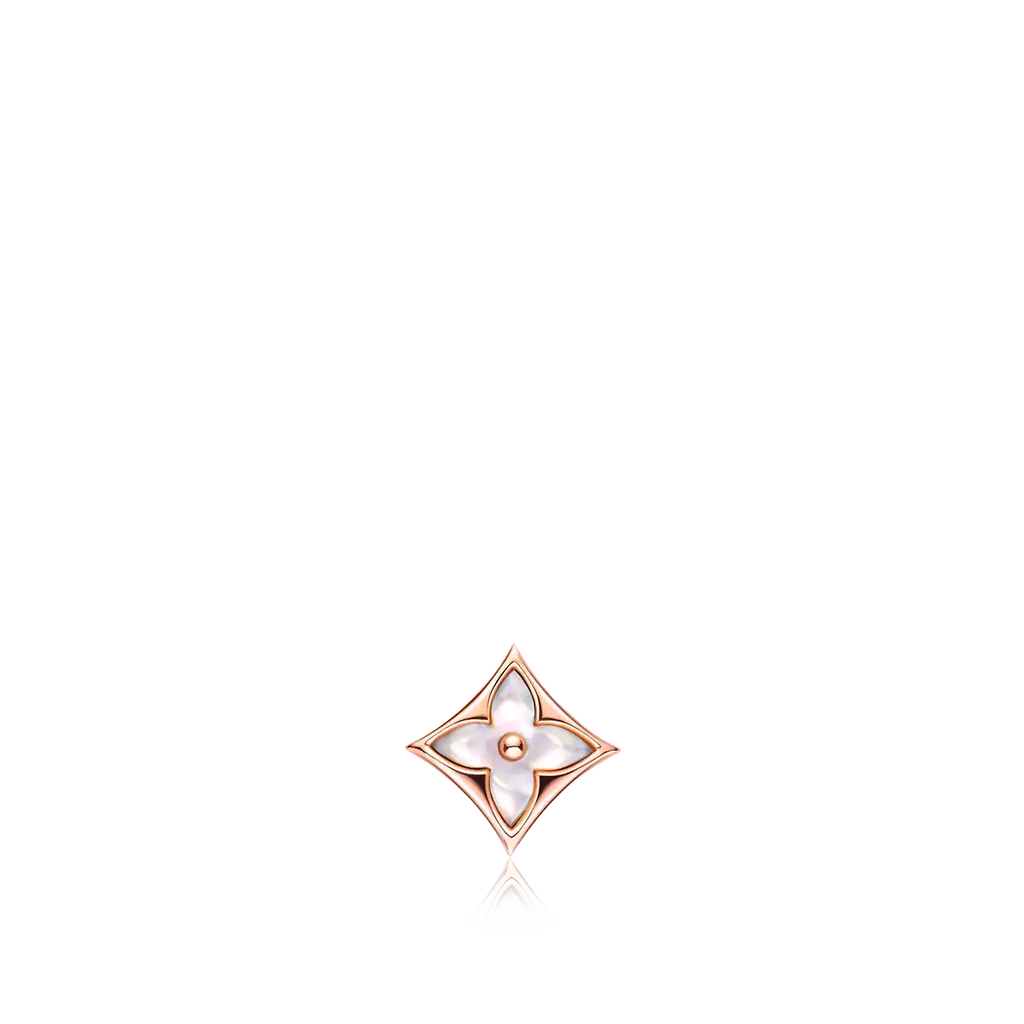 GlowSTAR MOP PINK GOLD EARRINGS