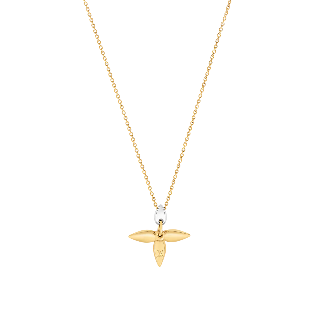 GlowLOUISETTE PEDANT GOLD NECKLACE
