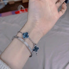 [Glow]New CLOVER 5 MOTIF PIETERSITE BRACELET COLLECTION