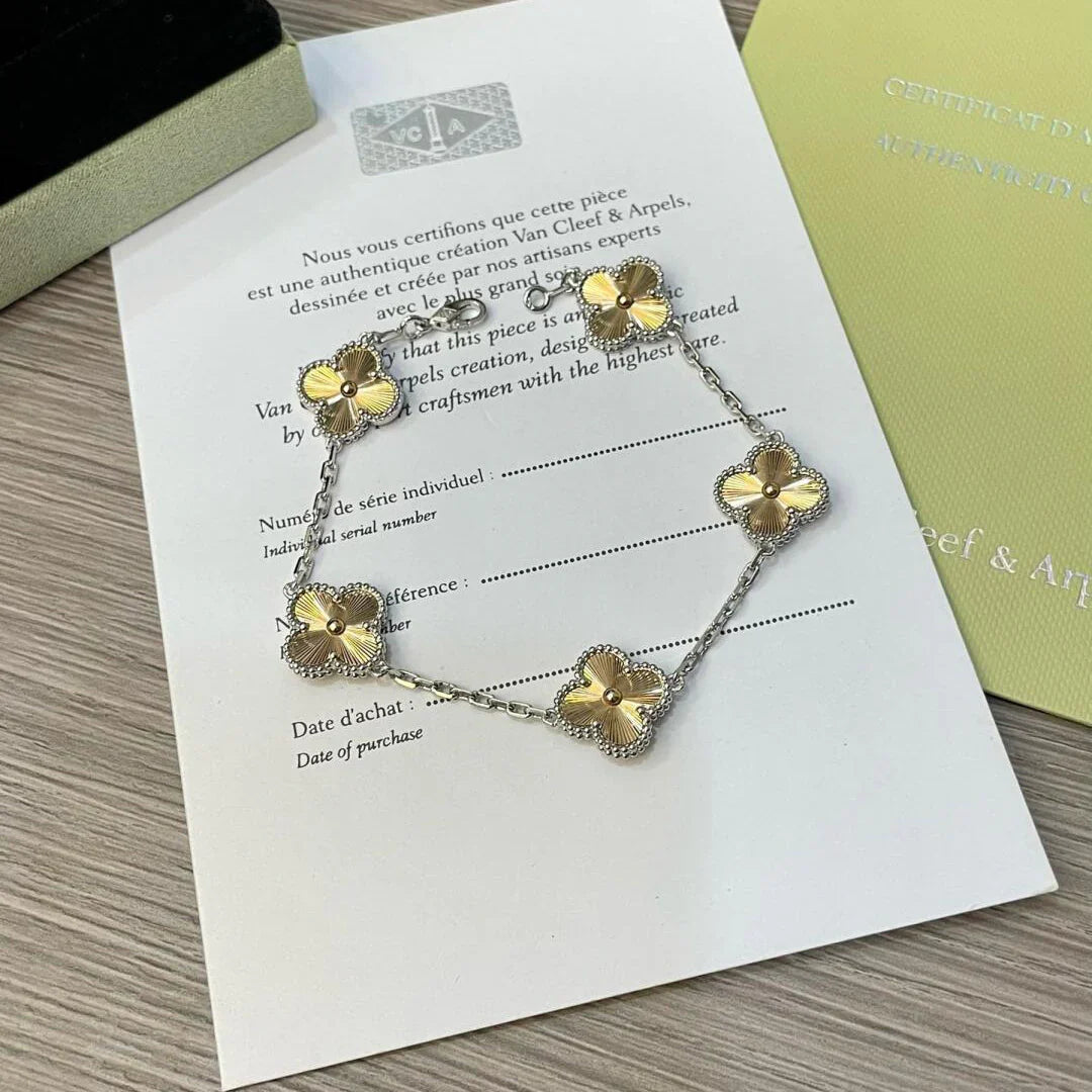 [Glow Jewelry] CLOVER 5 MOTIF LASER BRACELET COLLECTION