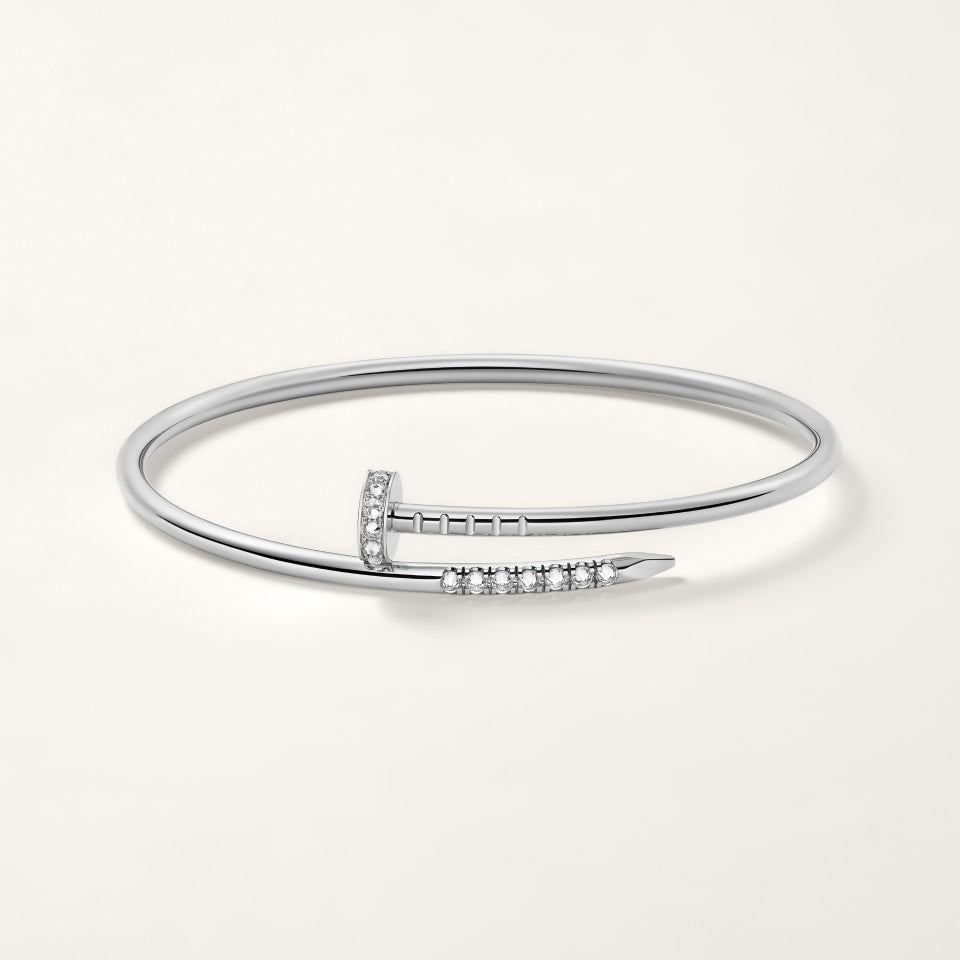 [Glow]JUSTE BRACELET 2.5MM DIAMONDS NEW