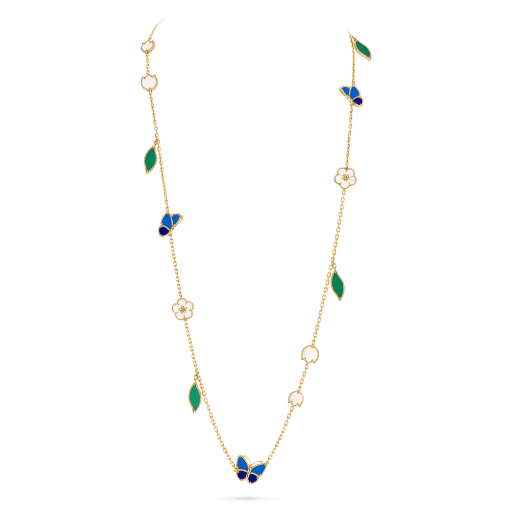[Glow] 26 NEW CLOVER 15 MOTIFS LUCKY NECKLACE
