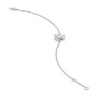¡®Glow¡¯FRIVOLE SILVER FLOWER DIAMOND BRACELET