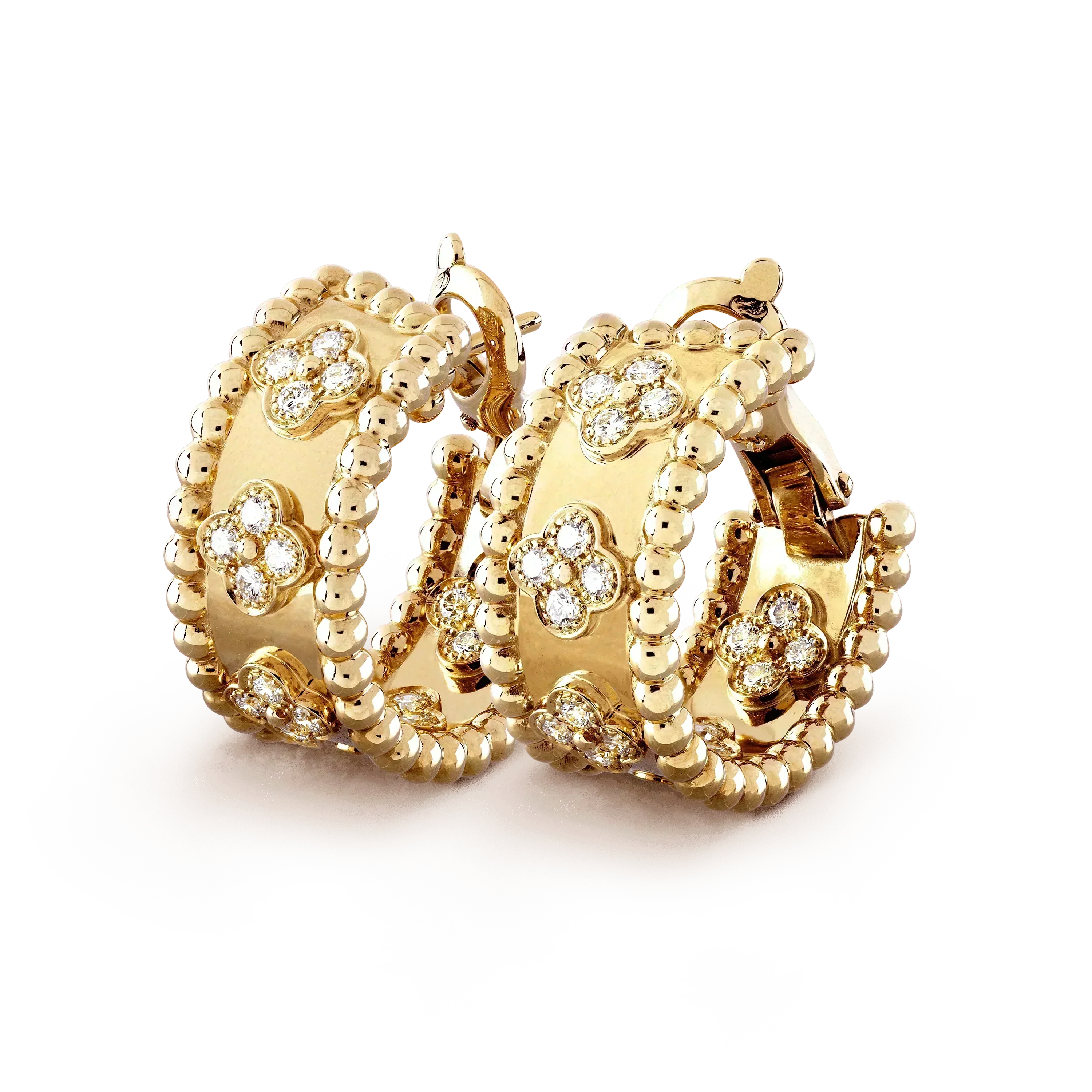 GlowPERLEE DIAMOND EARRINGS