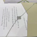 ¡®Glow¡¯CLOVER  SINGLE FLOWER BRACELET SILVER