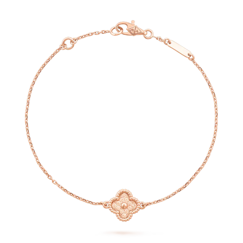 ¡®Glow¡¯CLOVER SINGLE FLOWER BRACELET