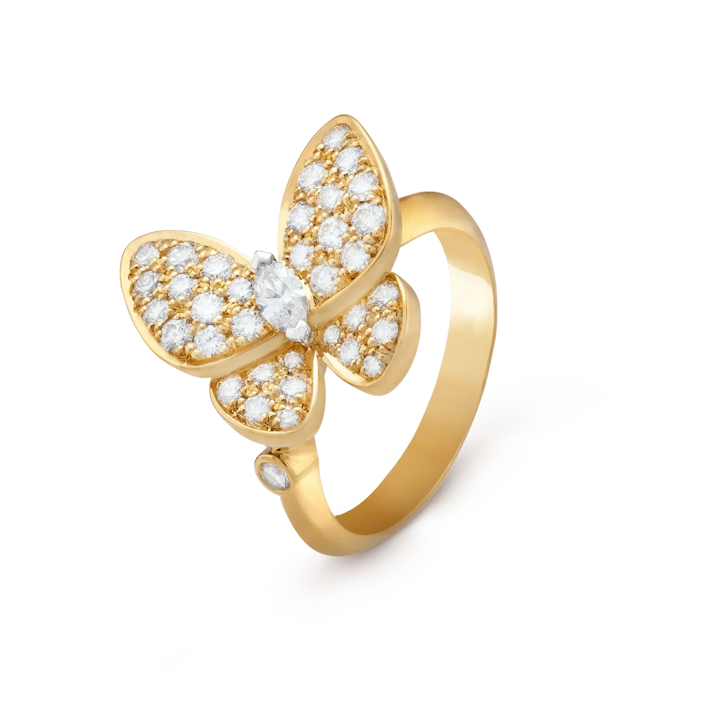 ¡®Glow¡¯BUTTERFLY DIAMOND RING