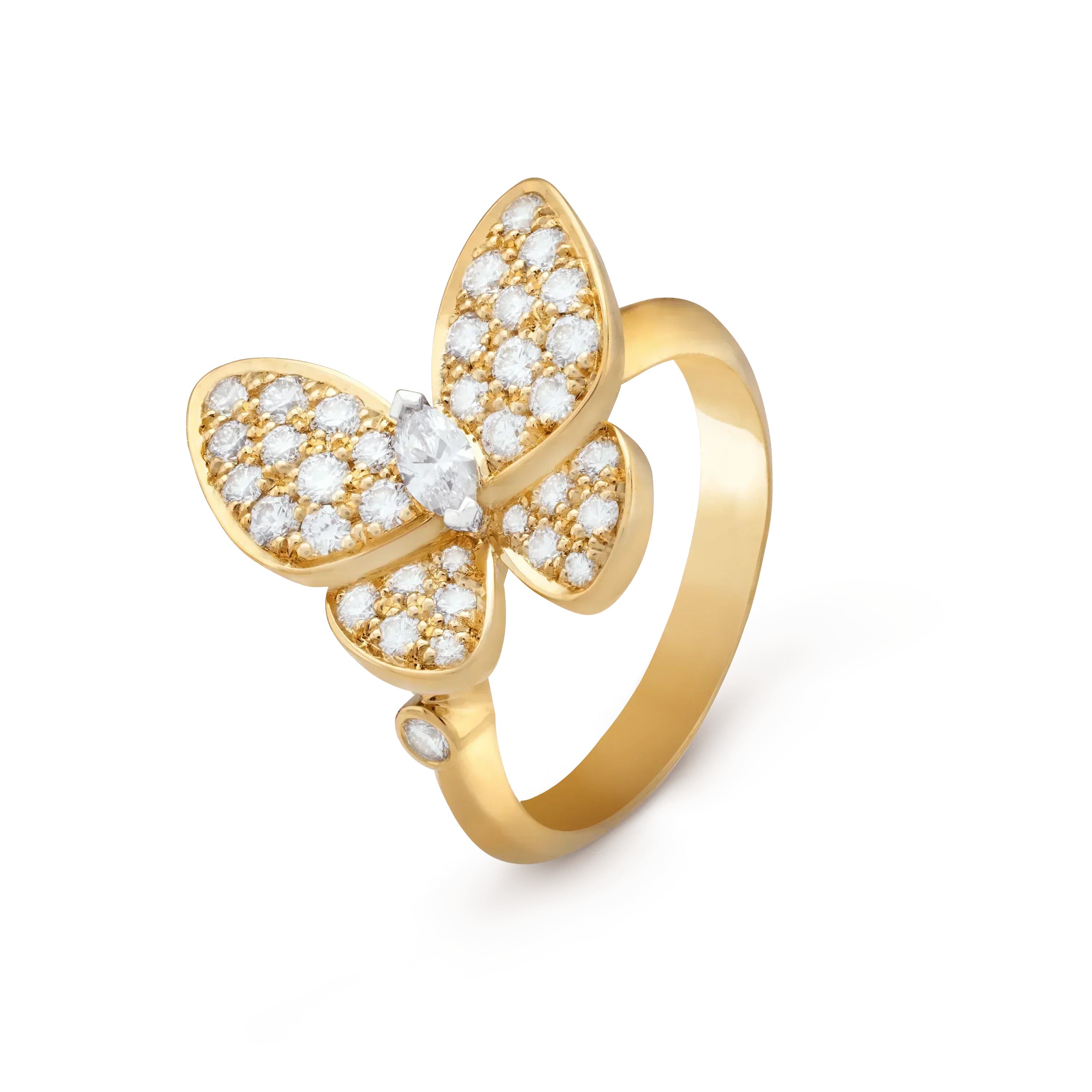 ¡®Glow¡¯BUTTERFLY DIAMOND RING
