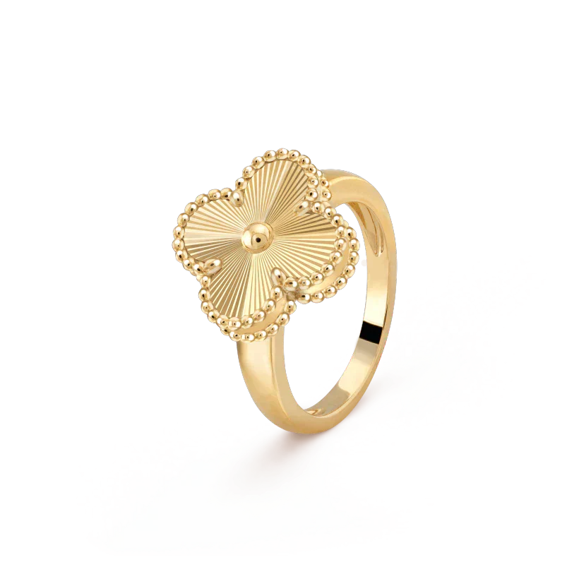 ¡®Glow¡¯CLOVER GOLD RING