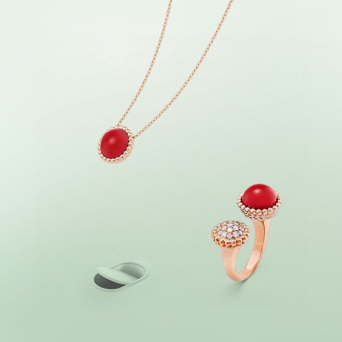 ¡®Glow¡¯PERLEE COULEURS DIAMOND ROSE GOLD BETWEEN THE FINGER RING