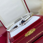 GlowPANTHERE SILVER OPEN BRACELET